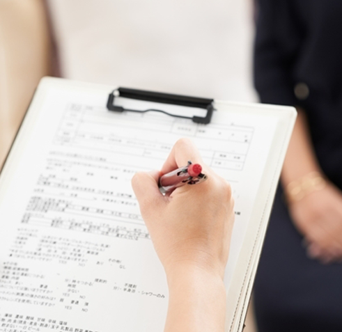 メロサロン・施術の流れ